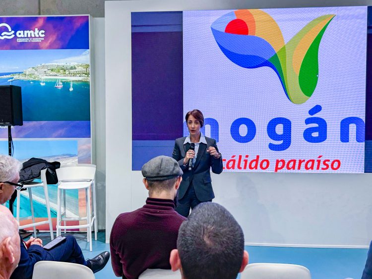 Mogán muestra su fortaleza en FITUR con una oferta diversificada y nuevas infraestructuras
