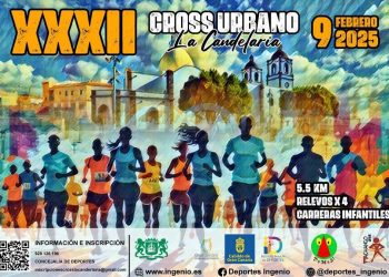 Abierto el plazo de inscripción para participar en el 32º Cross Urbano La Candelaria 2025