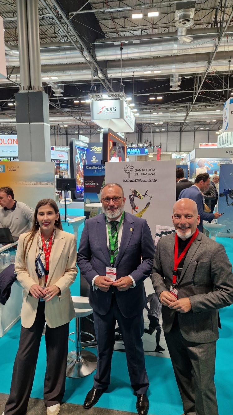 Santa Lucía de Tirajana muestra en Fitur Sport su potencial para practicar deportes y para eventos internacionales