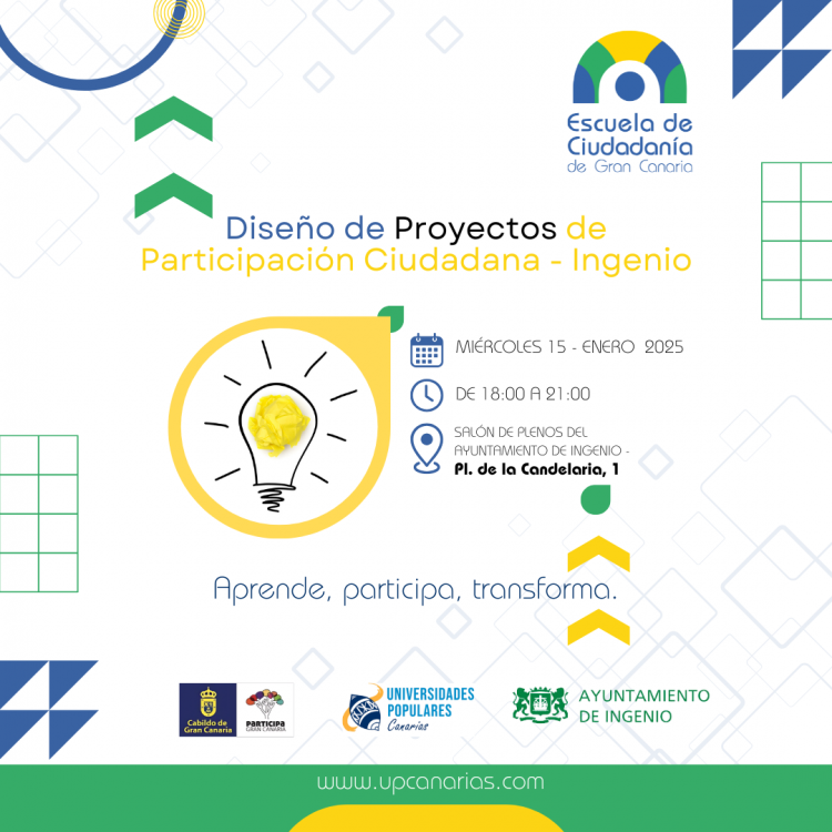 Nueva cita con la Escuela de Ciudadanía de Gran Canaria