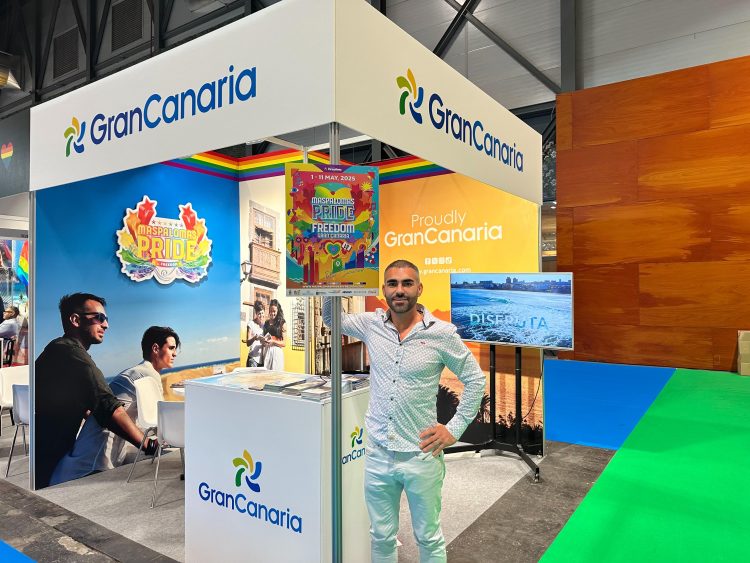 ‘Maspalomas Pride by Freedom’ presentó en FITUR el cartel de la próxima edición de 2025,que se celebrará del 1 al 11 de mayo