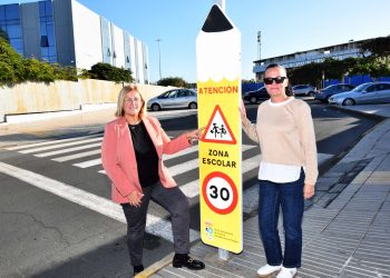 San Bartolomé de Tirajana protege del tráfico a sus zonas escolares urbanas
