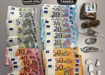 La Policía Local de Mogán detiene a un vendedor de droga
