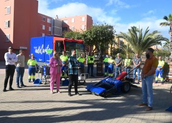 Telde estrena nueva maquinaria para el servicio de limpieza con una inversión de más de 12 millones de euros