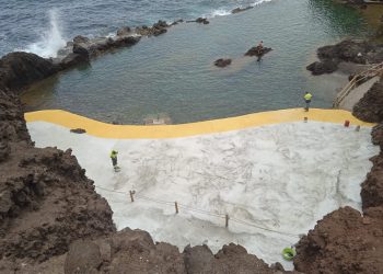 Cierre temporal de la zona de baño de La Furnia por trabajos de mantenimiento de taludes