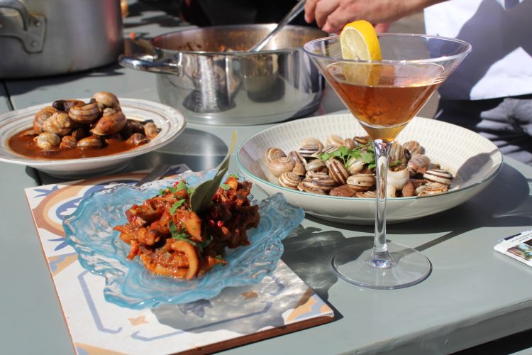 Una demostración culinaria abre la 14ª edición de las Jornadas Gastronómicas del Caracol de Agüimes