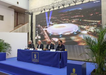 El Cabildo de Gran Canaria presenta el proyecto del nuevo Estadio mundial de la isla