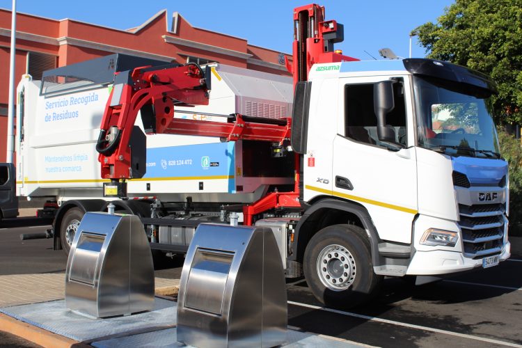 La Mancomunidad renueva los contenedores soterrados en el municipio de Agüimes