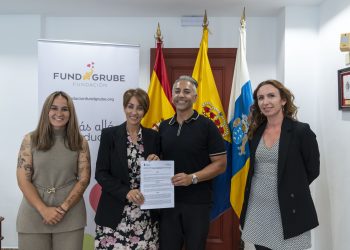 El Ayuntamiento Mogán y la Fundación Fund Grube renuevan por décimo año el proyecto Applíca-T