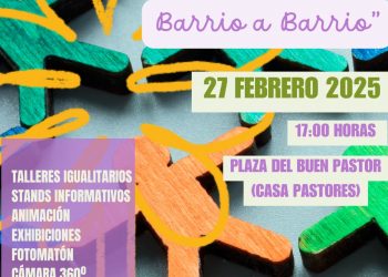 Dos mujeres de Casa Pastores serán homenajeadas este jueves dentro del programa Igualdad barrio a barrio