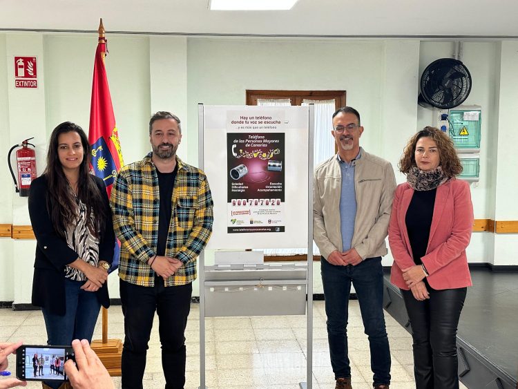 El teléfono de la esperanza llega a Telde para mejorar la calidad de vida de sus mayores