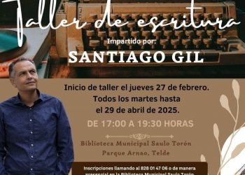 La Biblioteca Saulo Torón acoge una nueva edición del taller de escritura de Santiago Gil