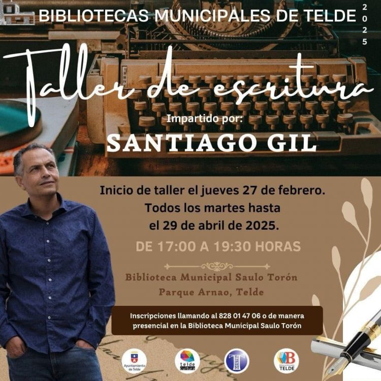 La Biblioteca Saulo Torón acoge una nueva edición del taller de escritura de Santiago Gil