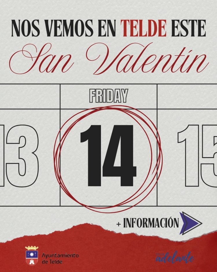 Telde celebra el amor por todo lo alto con actividades para toda la familia en San Valentín