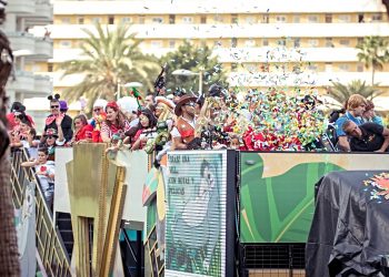 El Carnaval Internacional de Maspalomas cuenta ya con las 100 carrozas para su Gran Cabalgata