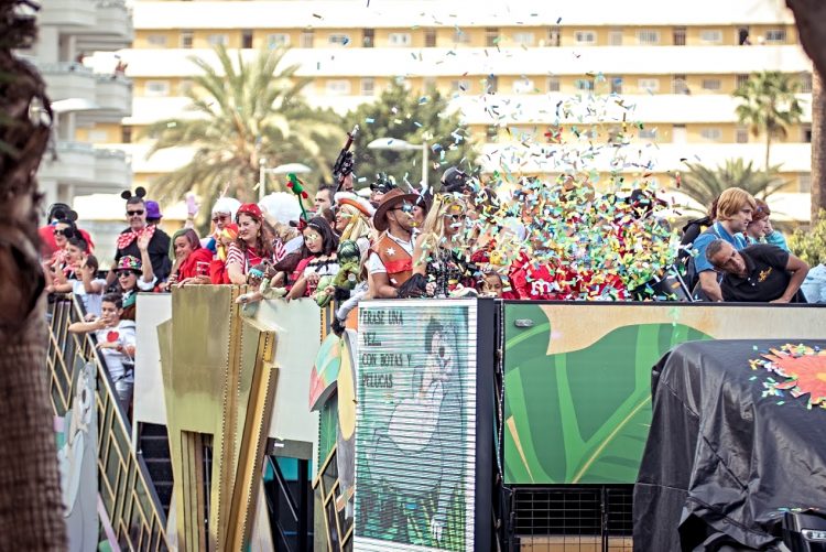 El Carnaval Internacional de Maspalomas cuenta ya con las 100 carrozas para su Gran Cabalgata