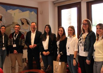 El alcalde de Agüimes recibe a cuatro profesoras eslovenas del programa ‘Erasmus +’