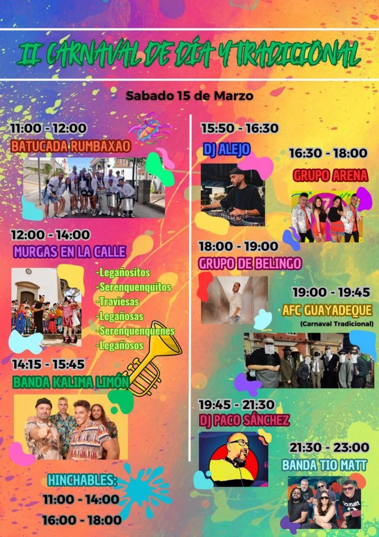 Carrizal celebra este sábado su II Carnaval de Día y Tradicional