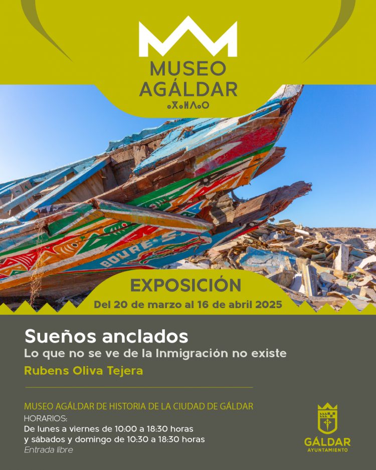 El Museo Agáldar acoge a partir del 20 de marzo la exposición ‘Sueños anclados’ sobre inmigración