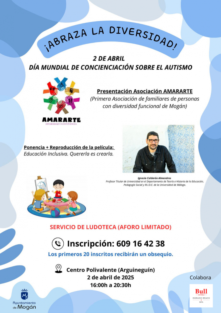 El 2 de abril se presenta la primera asociación de familiares de personas con diversidad funcional de Mogán