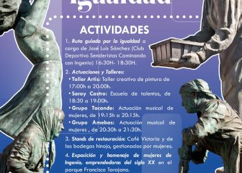 Encuentro por la Igualdad este viernes en el Parque de Lectura Francisco Tarajano de la Villa de Ingenio