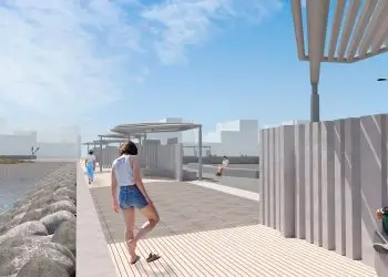 Se presentan en El Burrero proyectos de accesibilidad y embellecimiento para mejorar el literal