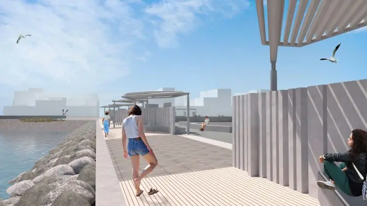 Se presentan en El Burrero proyectos de accesibilidad y embellecimiento para mejorar el literal