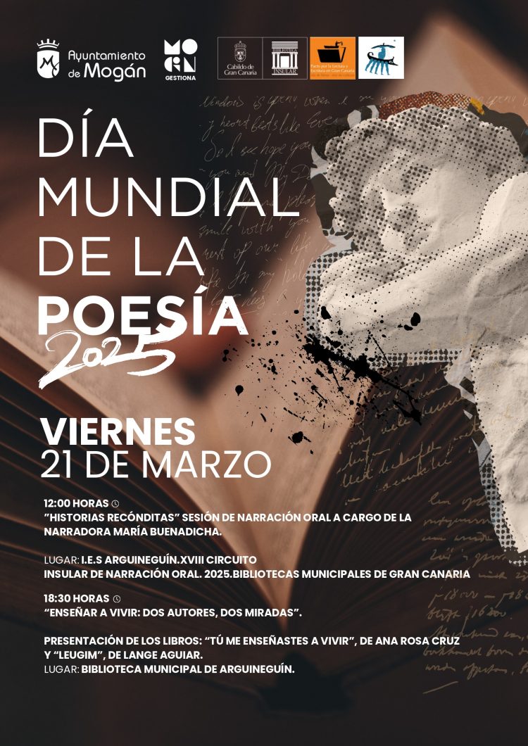 Mogán celebrará el Día Mundial de la Poesía