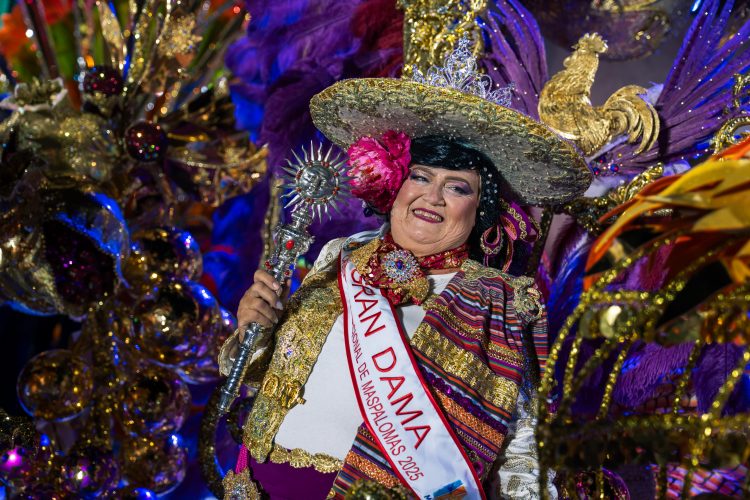 Juana Teresa Rivero, Gran Dama del Carnaval Internacional de Maspalomas 2025