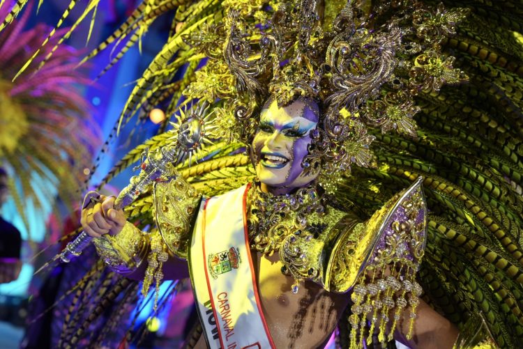 Drag Elektra, ganador de la Gala Drag del Carnaval Internacional de Maspalomas 2025