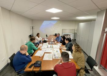 El Consorcio Maspalomas y Tragsa planifican la restauración paisajística del Oasis Palmeral y accesos