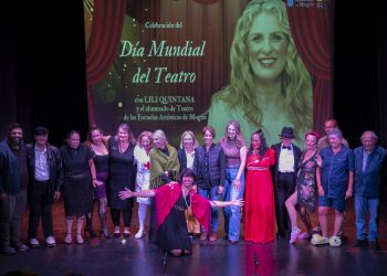 Lili Quintana comparte en Mogán sus experiencias como actriz por el Día Mundial del Teatro