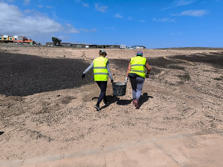 Telde continúa con los trabajos de adecentamiento en la ciudad tras el temporal