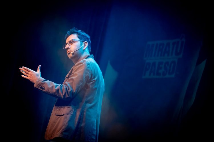 Santi Rodríguez, Yllana, La Ruina, Alexis Valdés y Darío López, en el 28º Festival de Teatro Cómico de Ingenio