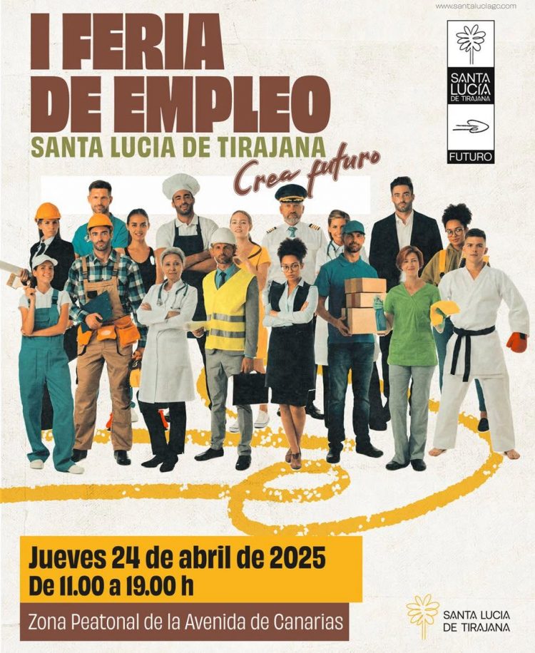 La Avenida de Canarias acoge este jueves la I Feria de Empleo ‘Santa Lucía crea futuro’