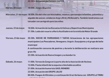 Las Fiestas en honor a María Auxiliadora, del 19  al 25 de mayo