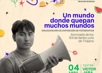 Los versos de Yeray Rodríguez abren este viernes el Espal por ’un mundo donde quepan muchos mundos’