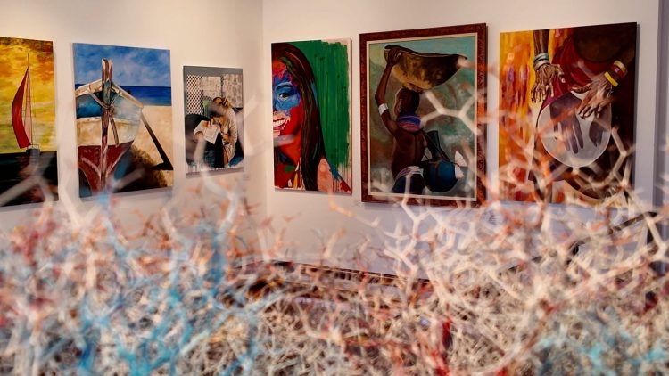 Los jubilados de Agüimes exponen sus obras de arte en el Museo de Historia