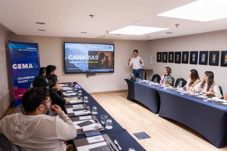 Proexca se reúne en Colombia con 16 empresas de animación para contarles las ventajas de Canarias