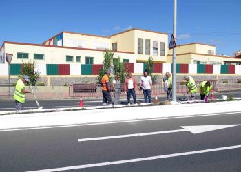 El Ayuntamiento embellece El Tablero para las fiestas de la Santísima Trinidad