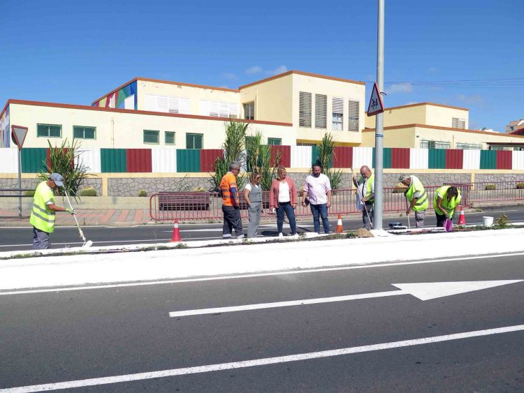 El Ayuntamiento embellece El Tablero para las fiestas de la Santísima Trinidad