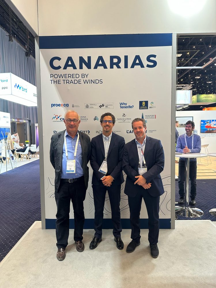 El Puerto de Las Palmas se presenta en la WindEurope como nodo clave para la cadena logística y operativa de la eólica marina en el Atlántico Medio