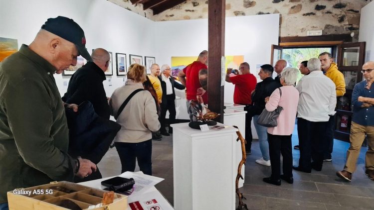Artistas emergentes italianos y españoles exponen en Casa Saturninita