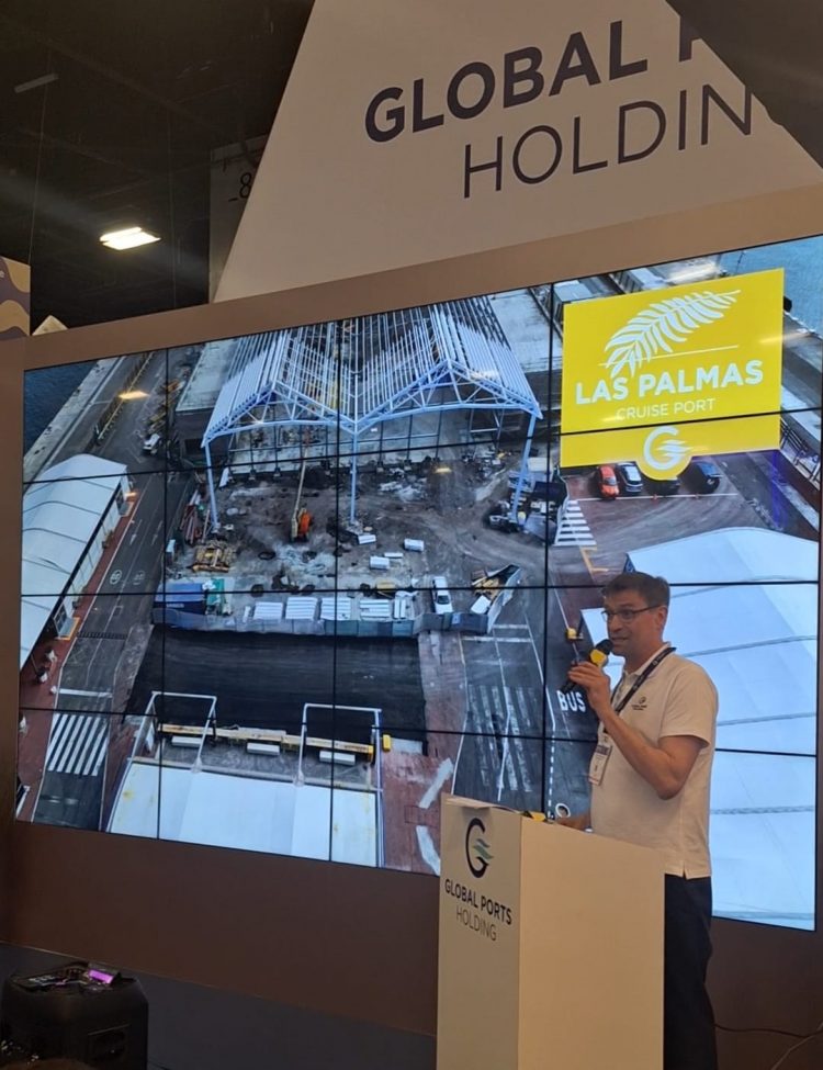 El Puerto de Las Palmas tendrá operativa su nueva terminal de cruceros en el mes de octubre