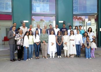 Didi, la ‘hermana mayor’ de la India, dispuesta a inspirar paz en Maspalomas