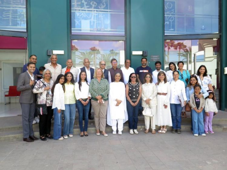 Didi, la ‘hermana mayor’ de la India, dispuesta a inspirar paz en Maspalomas