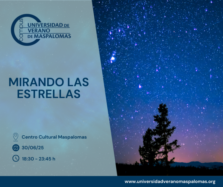La Universidad de Verano de Maspalomas convoca 16 plazas para el Taller de Astronomía ‘Mirando las Estrellas’