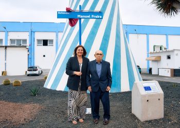 La Autoridad Portuaria de Las Palmas homenajea a Don Manuel Freire con una rotonda en su honor