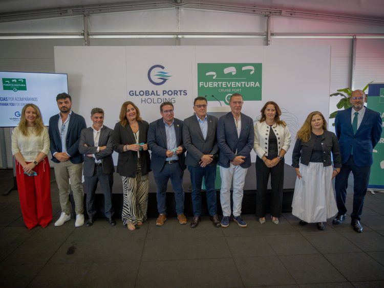 La Autoridad Portuaria de Las Palmas y Global Ports Canary Islands inauguran la nueva terminal de cruceros de Puerto del Rosario