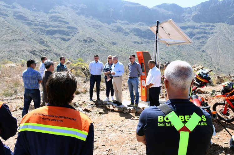 SBT, pionero en España al dotar a sus rutas de montaña de puntos SOS para salvar vidas